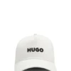 Embroidered-logo cap in cotton twill