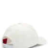Embroidered-logo cap in cotton twill