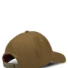 Embroidered-logo cap in cotton twill