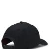 Embroidered-logo cap in cotton twill