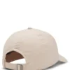 Embroidered-logo cap in linen Embroidered-logo cap in linen