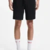Embroidered-logo pyjama shorts in a cotton blend