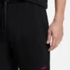 Embroidered-logo pyjama shorts in a cotton blend