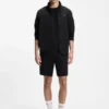 Embroidered-logo pyjama shorts in a cotton blend