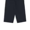 Embroidered-logo pyjama shorts in stretch jersey