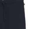 Embroidered-logo pyjama shorts in stretch jersey