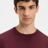 Embroidered-logo sweater in virgin wool