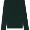 Embroidered-logo sweater in virgin wool