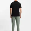 Embroidered-logo T-shirt in cotton piqué