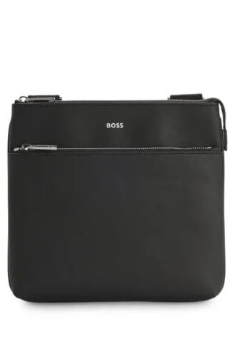 Envelope bag with foil-print logo