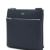 Envelope bag with foil-print logo