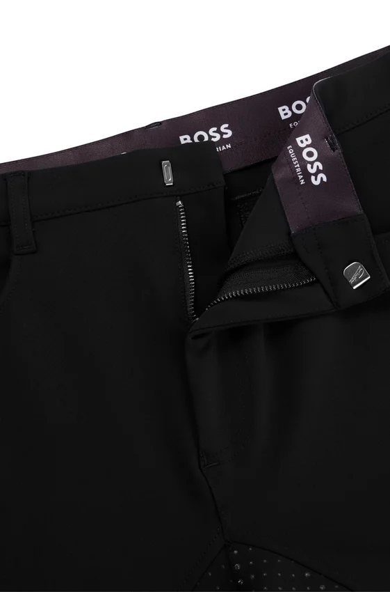 Equestrian full-grip breeches in power-sport fabric Equestrian full-grip breeches in power-sport fabric