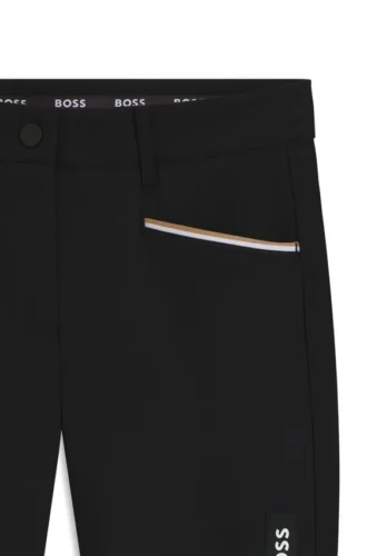 Equestrian full-grip breeches in power-stretch material