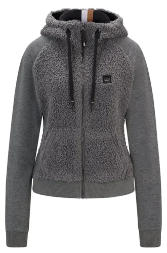 Equestrian hybrid hoodie with teddy body and hood