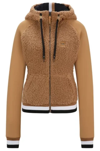 Equestrian hybrid hoodie with teddy body and hood