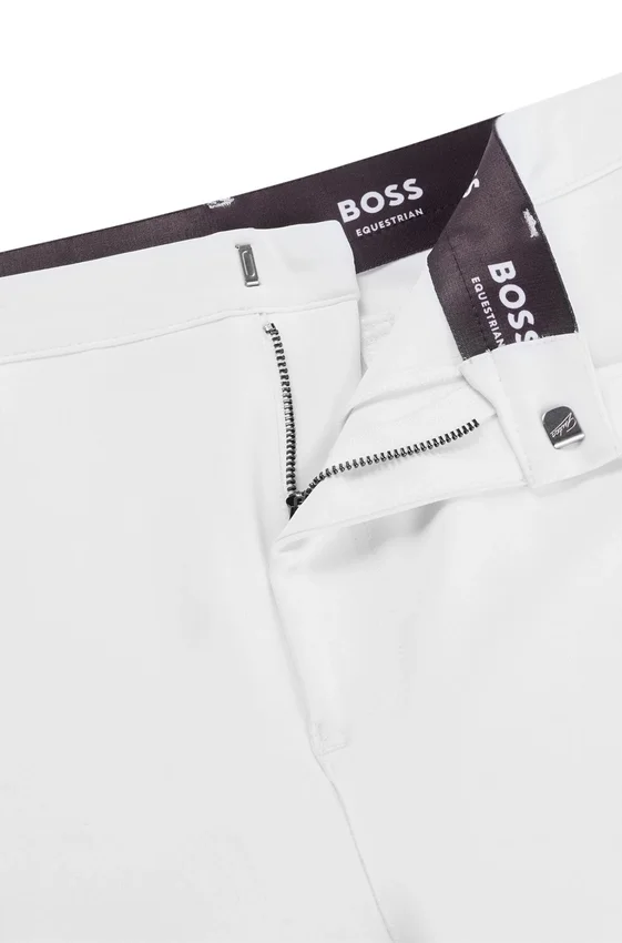 Equestrian knee-grip breeches in power-stretch material Equestrian knee-grip breeches in power-stretch material