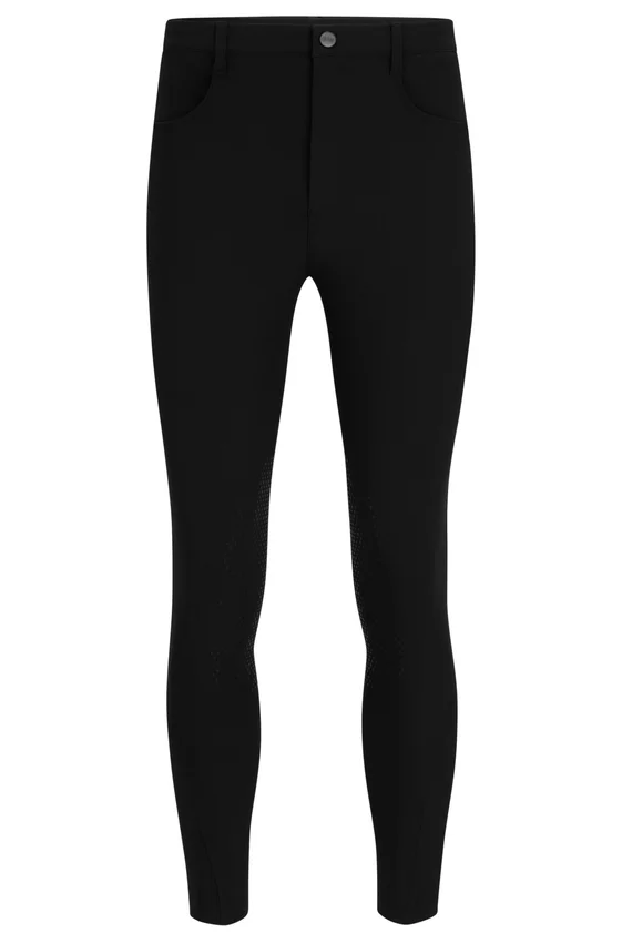 Equestrian knee-grip breeches in power-stretch material Equestrian knee-grip breeches in power-stretch material