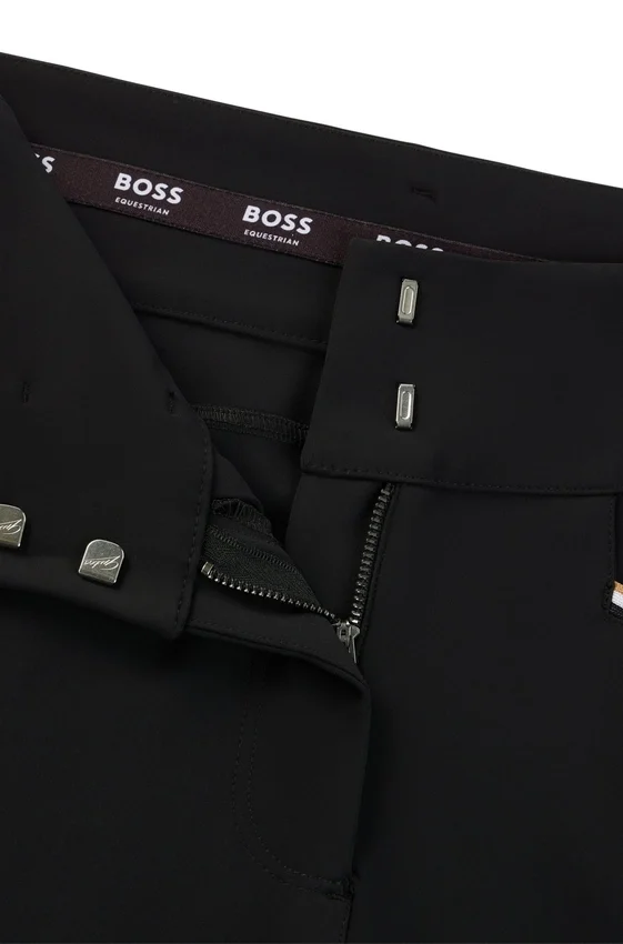 Equestrian knee-grip breeches with high waist Equestrian knee-grip breeches with high waist