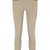 Equestrian knee-grip breeches with high waist Equestrian knee-grip breeches with high waist