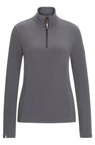 Equestrian logo-patch sweatshirt in fleece Equestrian logo-patch sweatshirt in fleece