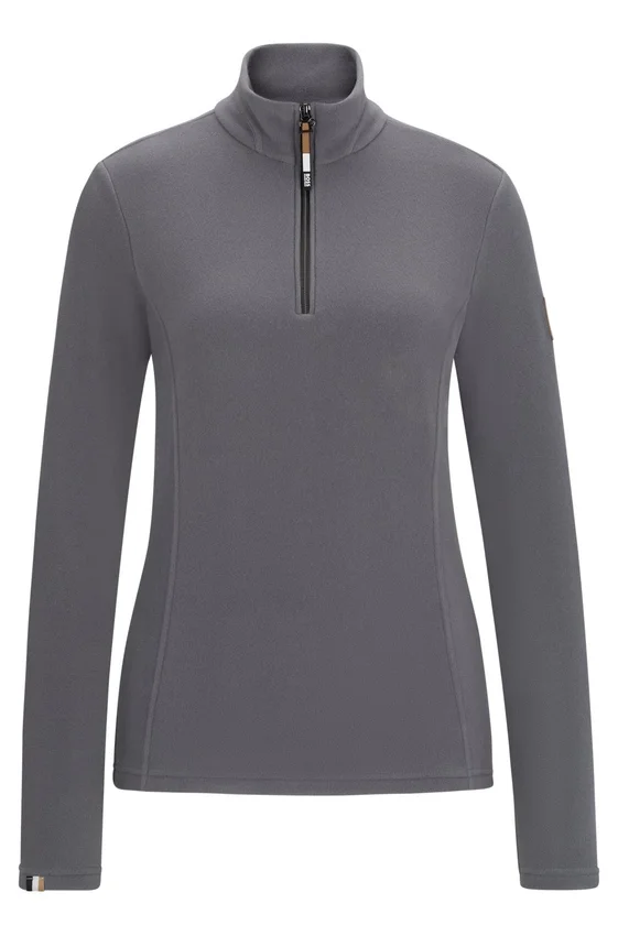 Equestrian logo-patch sweatshirt in fleece Equestrian logo-patch sweatshirt in fleece