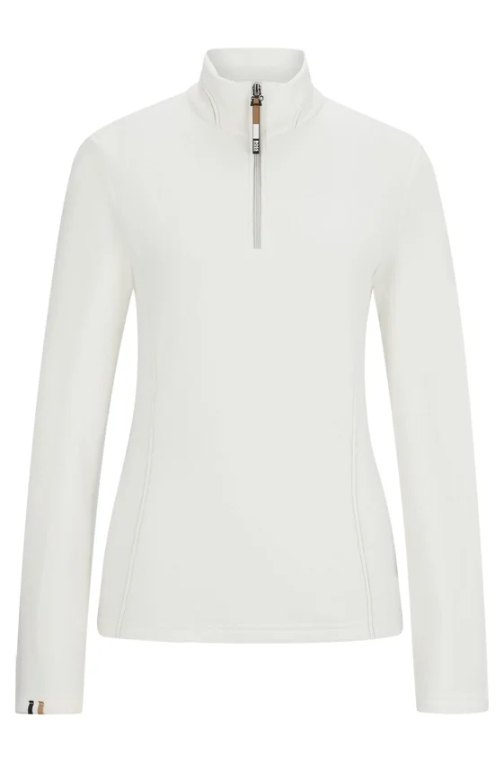 Equestrian logo-patch sweatshirt in fleece Equestrian logo-patch sweatshirt in fleece