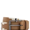 Equestrian polo belt with embroidered pattern Equestrian polo belt with embroidered pattern