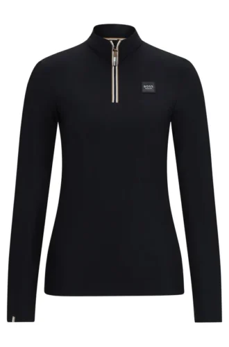 Equestrian show top in super-stretch fabric