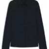 Extra-slim-fit blouse in cotton jersey Extra-slim-fit blouse in cotton jersey