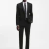 Extra-slim-fit jacket in a wool blend Extra-slim-fit jacket in a wool blend