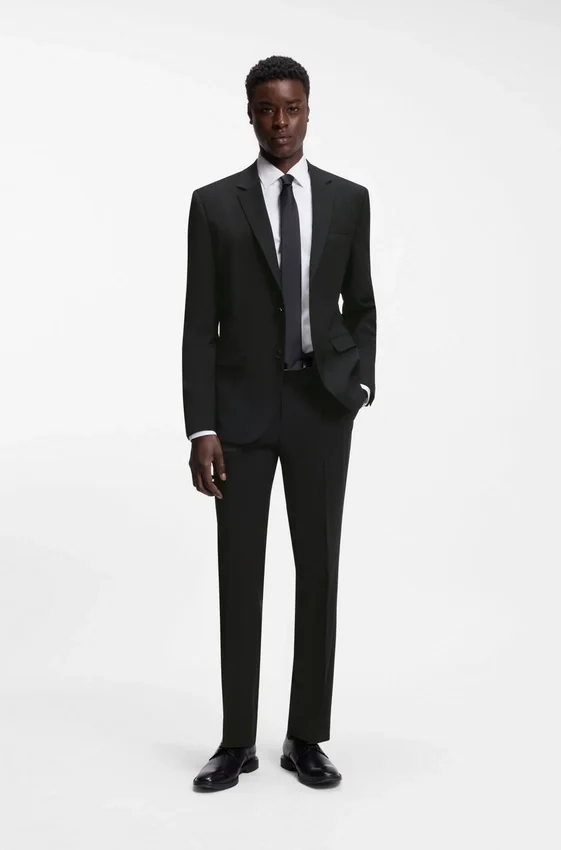 Extra-slim-fit jacket in a wool blend Extra-slim-fit jacket in a wool blend