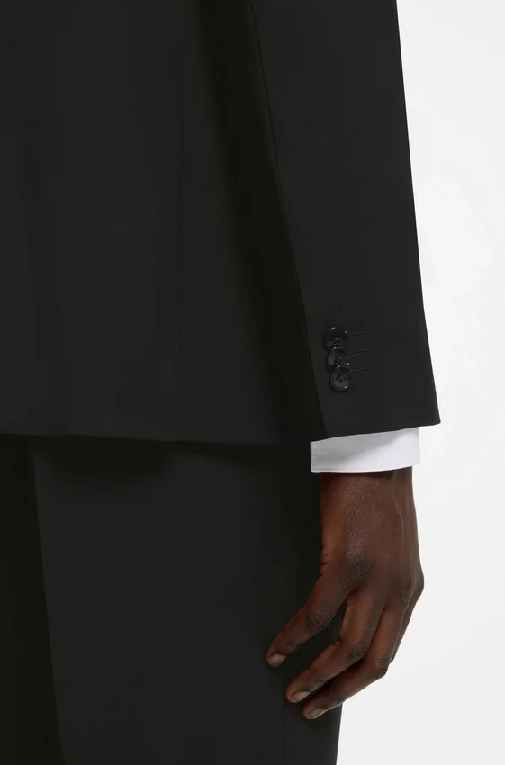 Extra-slim-fit jacket in a wool blend Extra-slim-fit jacket in a wool blend