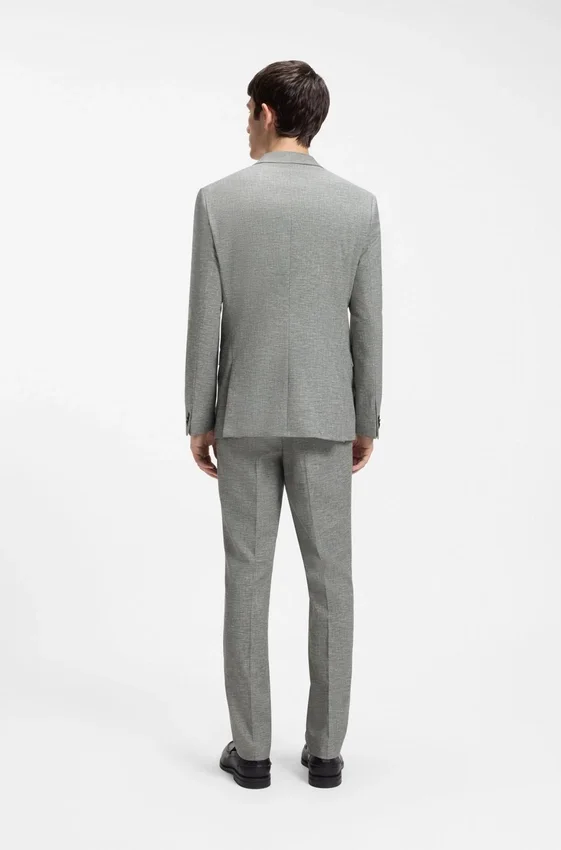 Extra-slim-fit jacket in performance sharkskin Extra-slim-fit jacket in performance sharkskin