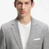 Extra-slim-fit jacket in performance sharkskin Extra-slim-fit jacket in performance sharkskin
