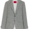 Extra-slim-fit jacket in performance sharkskin Extra-slim-fit jacket in performance sharkskin