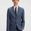Extra-slim-fit jacket in performance-stretch dobby Extra-slim-fit jacket in performance-stretch dobby