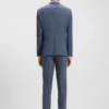 Extra-slim-fit jacket in performance-stretch dobby Extra-slim-fit jacket in performance-stretch dobby