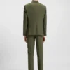 Extra-slim-fit jacket in performance-stretch dobby Extra-slim-fit jacket in performance-stretch dobby