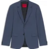 Extra-slim-fit jacket in performance-stretch dobby Extra-slim-fit jacket in performance-stretch dobby