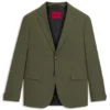 Extra-slim-fit jacket in performance-stretch dobby Extra-slim-fit jacket in performance-stretch dobby