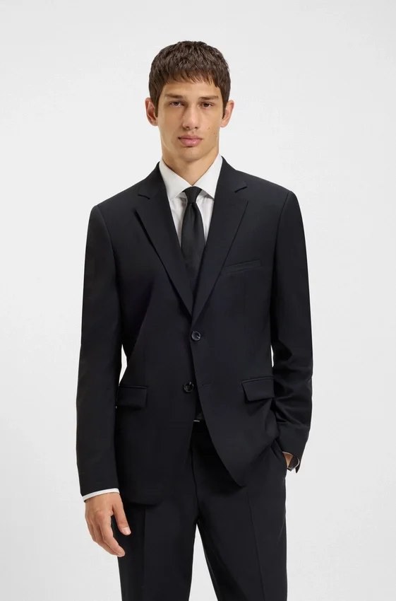 Extra-slim-fit jacket in virgin wool Extra-slim-fit jacket in virgin wool