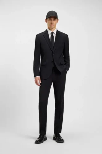Extra-slim-fit jacket in virgin wool