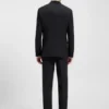 Extra-slim-fit jacket in virgin wool Extra-slim-fit jacket in virgin wool