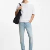 Extra-slim-fit jeans in bright-blue stretch denim Extra-slim-fit jeans in bright-blue stretch denim