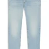 Extra-slim-fit jeans in bright-blue stretch denim Extra-slim-fit jeans in bright-blue stretch denim