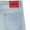 Extra-slim-fit jeans in bright-blue stretch denim Extra-slim-fit jeans in bright-blue stretch denim