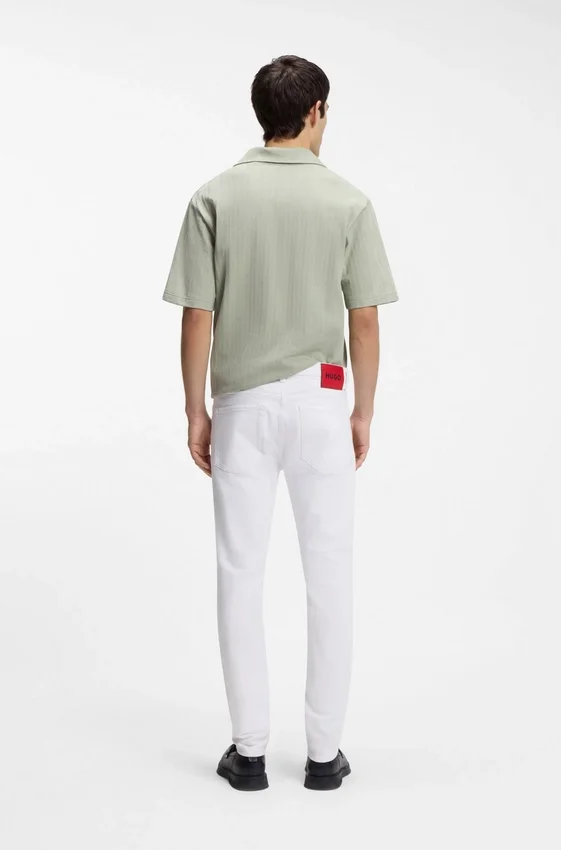Extra-slim-fit jeans in white comfort-stretch denim Extra-slim-fit jeans in white comfort-stretch denim