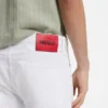 Extra-slim-fit jeans in white comfort-stretch denim Extra-slim-fit jeans in white comfort-stretch denim