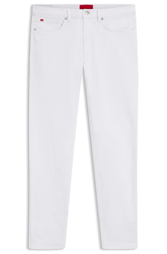 Extra-slim-fit jeans in white comfort-stretch denim Extra-slim-fit jeans in white comfort-stretch denim