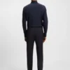 Extra-slim-fit pants in virgin-wool serge